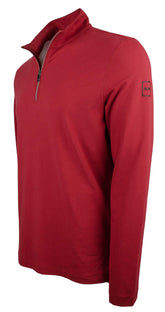 Michael Kors Men's Stretch-Cotton Quarter-Zip Pullover-WR-L